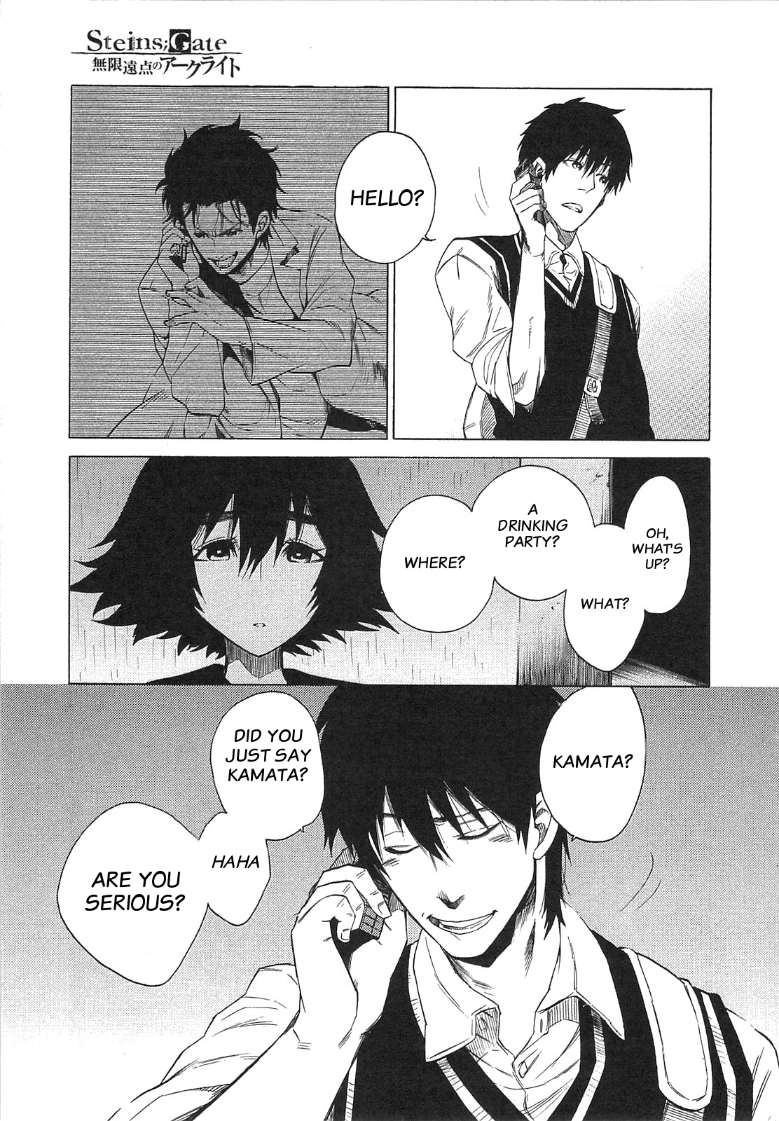 Read Steins;Gate - Arc Light of the Point at Infinity EN Manga Online