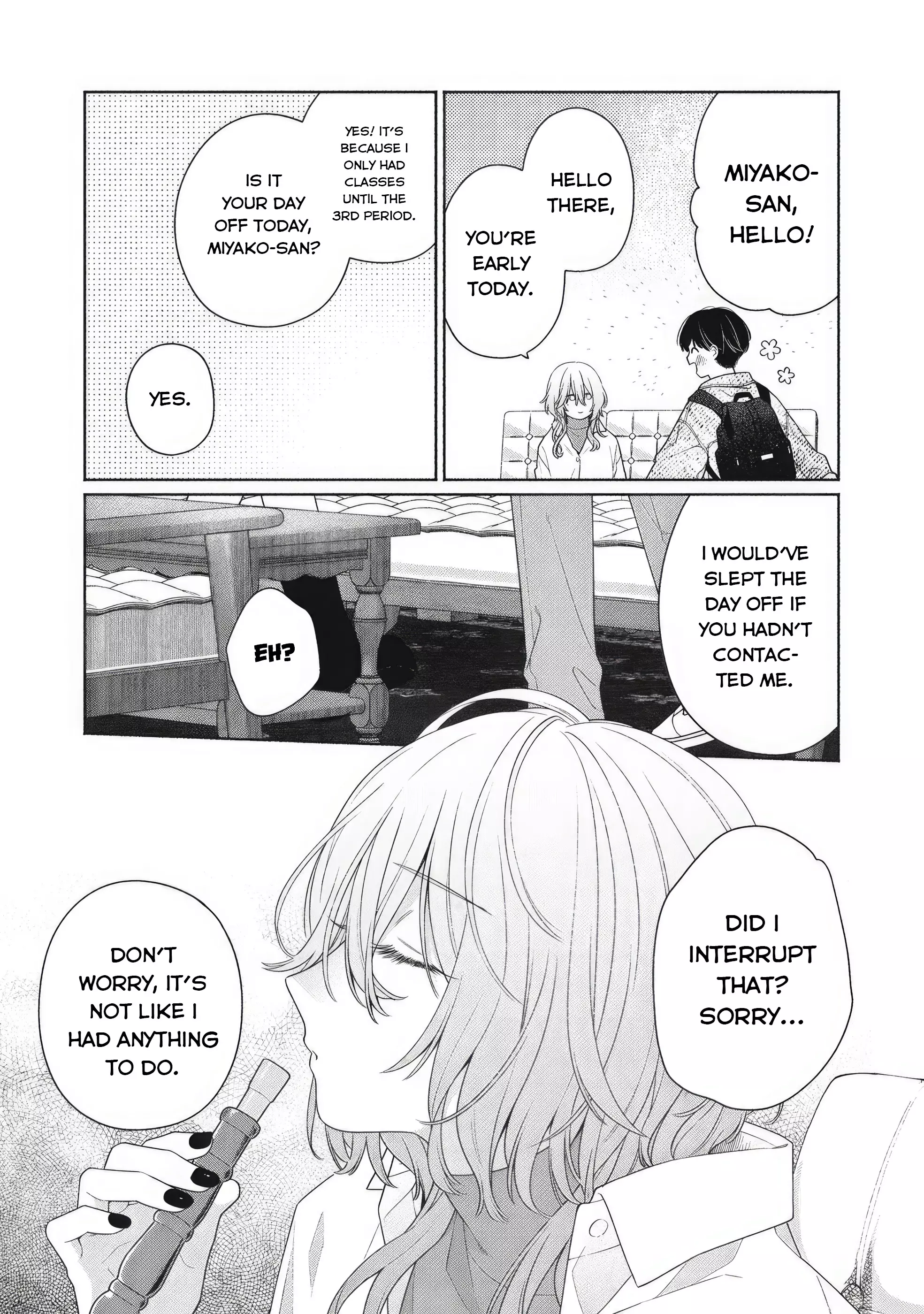 Read Tayutau Kemuri wa Tsukamenai EN Manga Online