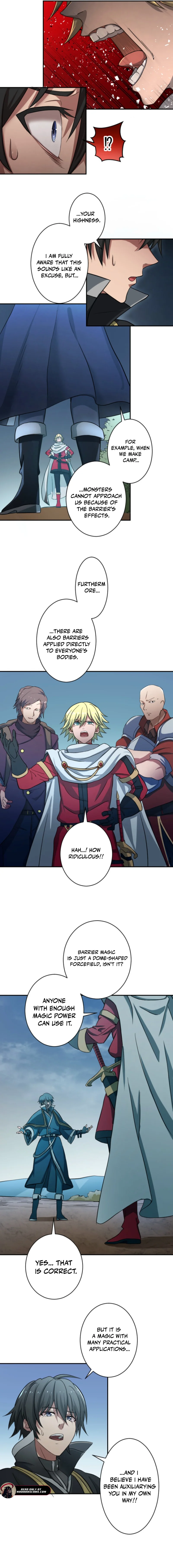 Read The Exiled Strongest Barrier Mage Wants a Peaceful Journey with His Wife EN Manga Online