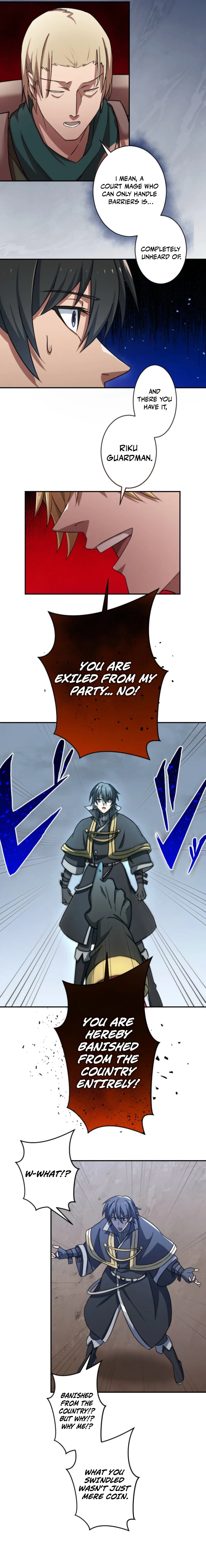 Read The Exiled Strongest Barrier Mage Wants a Peaceful Journey with His Wife EN Manga Online