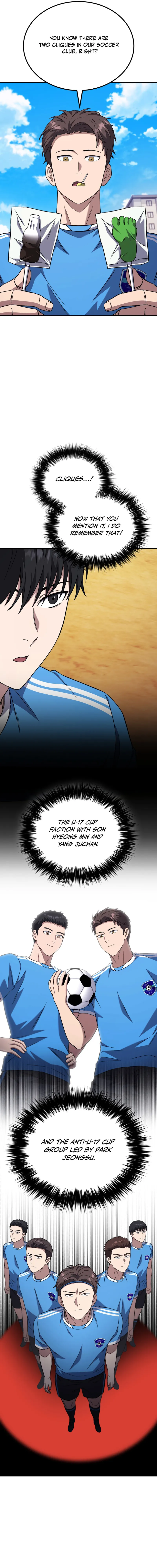 Read The Genius Midfielder’s Passes are Special EN Manga Online