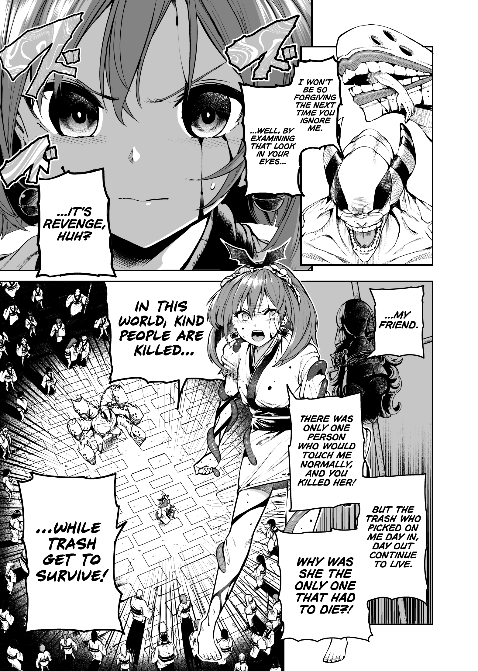 Read The Girl with Cursed Blood EN Manga Online