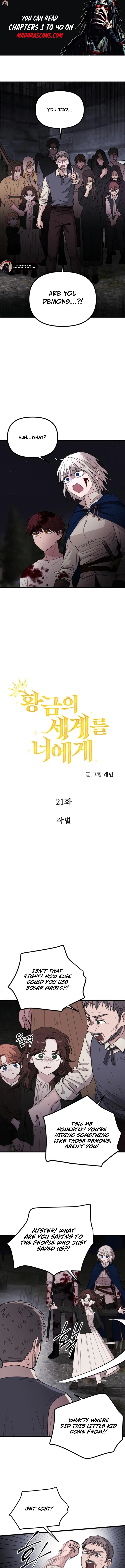 Read The Golden World to You EN Manga Online