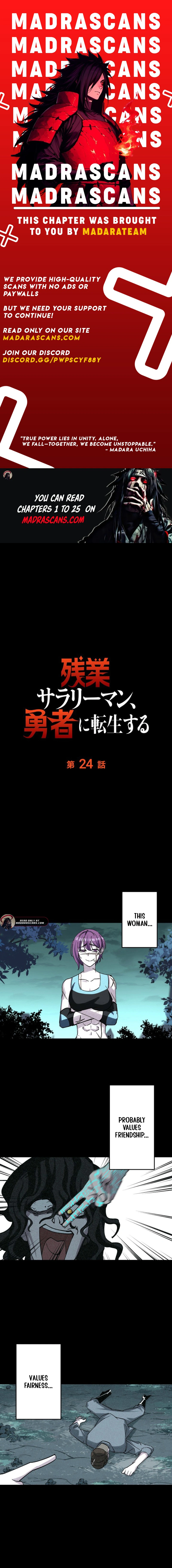 Read The Overtime Salaryman Reincarnates as a Hero EN Manga Online
