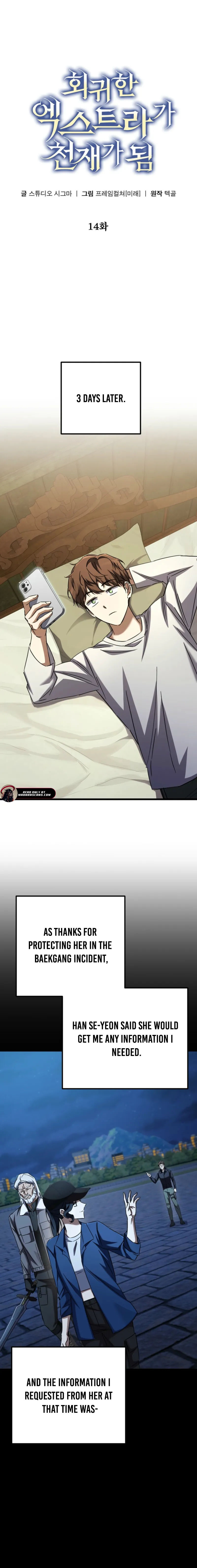 Read The Regressed Extra Becomes a Genius EN Manga Online