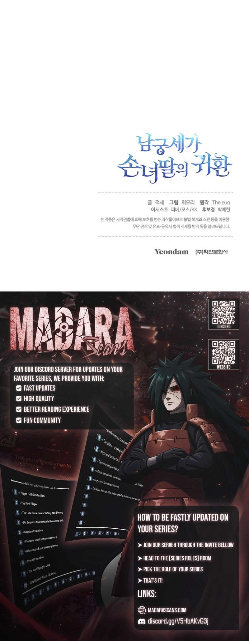 Read The Return of the Namgung Clan’s Grand daughter EN Manga Online
