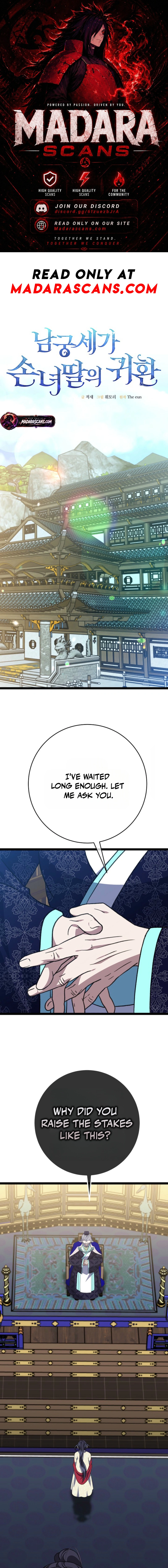 Read The Return of the Namgung Clan’s Grand daughter EN Manga Online