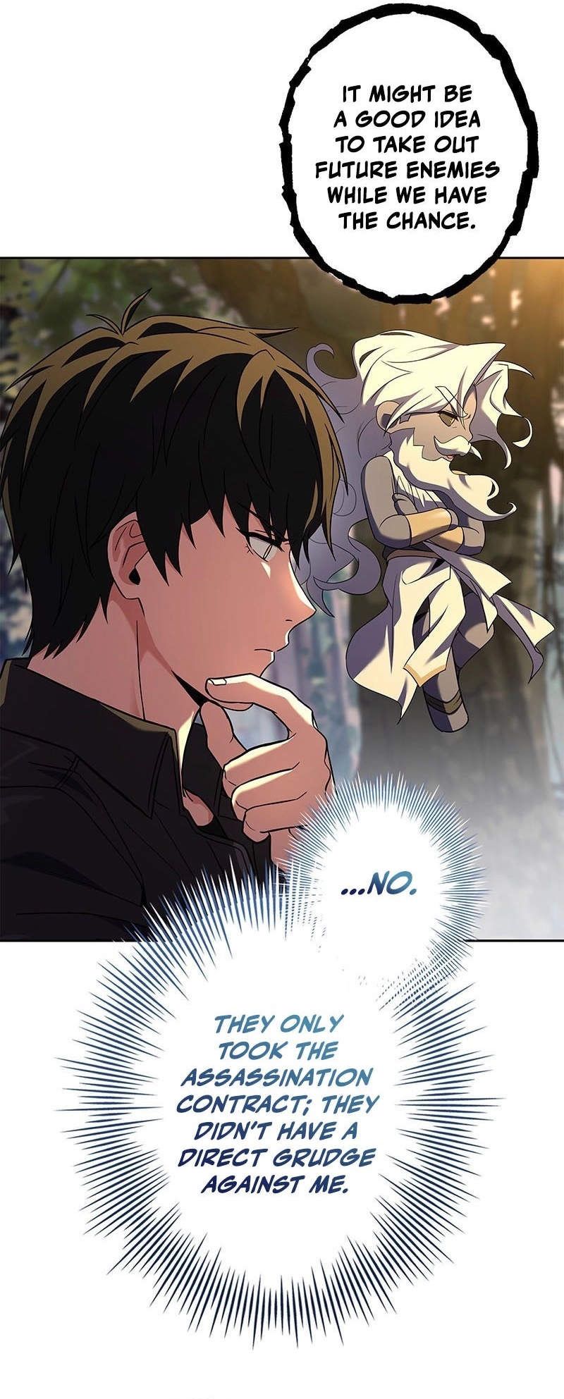 Read The Saint Levels Up Through Necromancy EN Manga Online