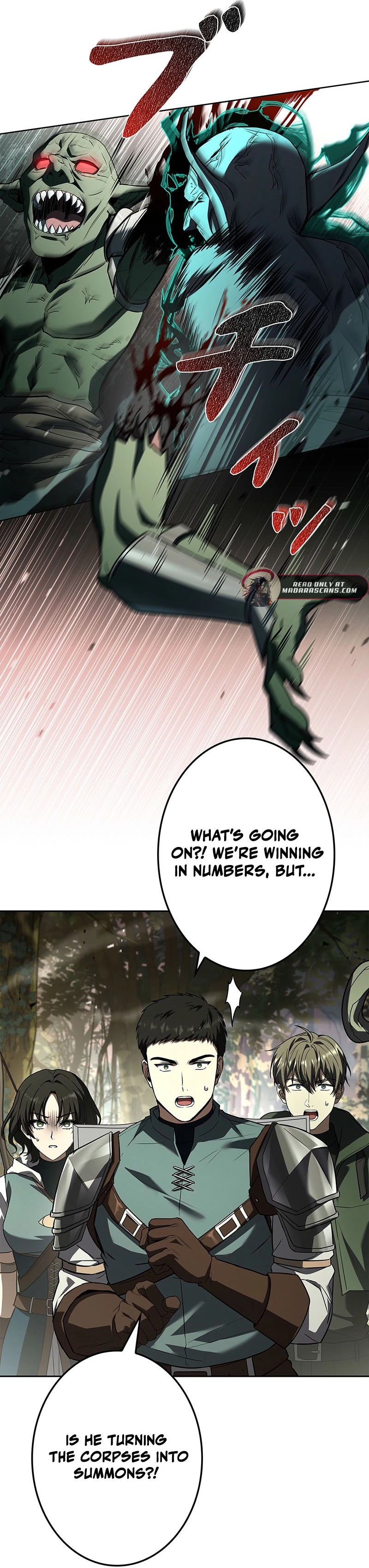Read The Saint Levels Up Through Necromancy EN Manga Online