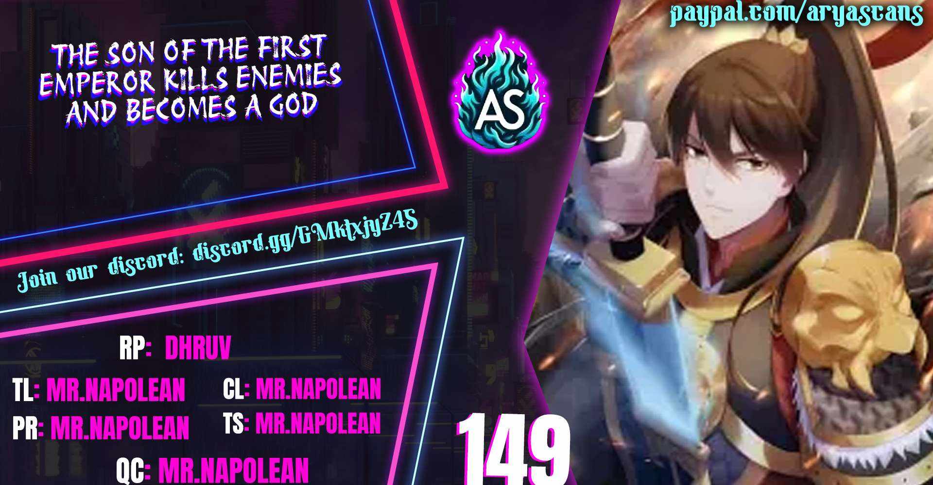 Read The Son of the First Emperor Kills Enemies and Becomes a God EN Manga Online