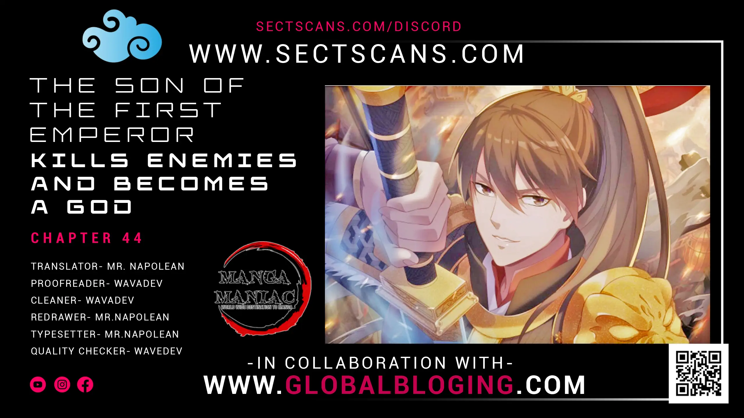 Read The Son of the First Emperor Kills Enemies and Becomes a God EN Manga Online