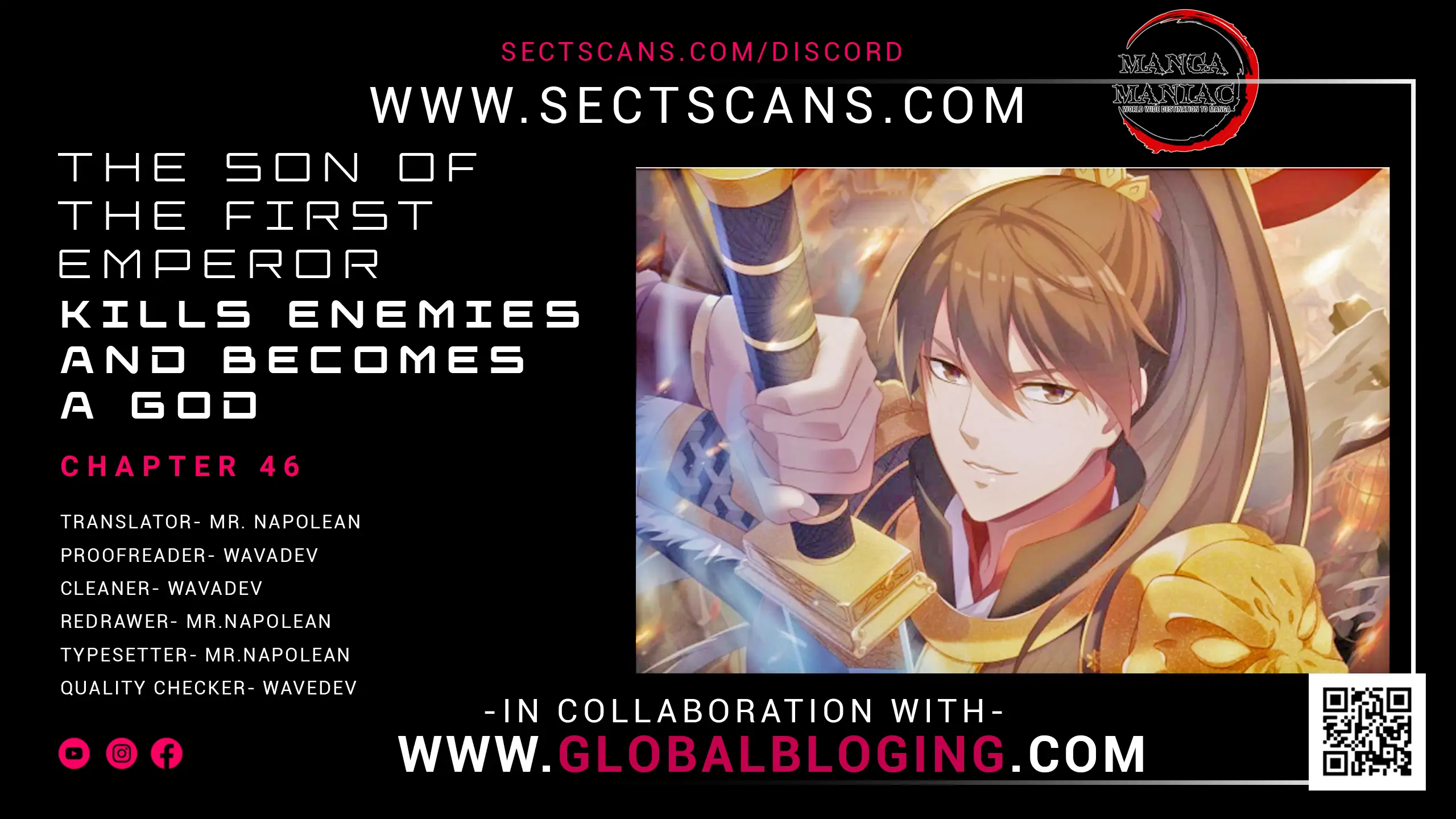 Read The Son of the First Emperor Kills Enemies and Becomes a God EN Manga Online