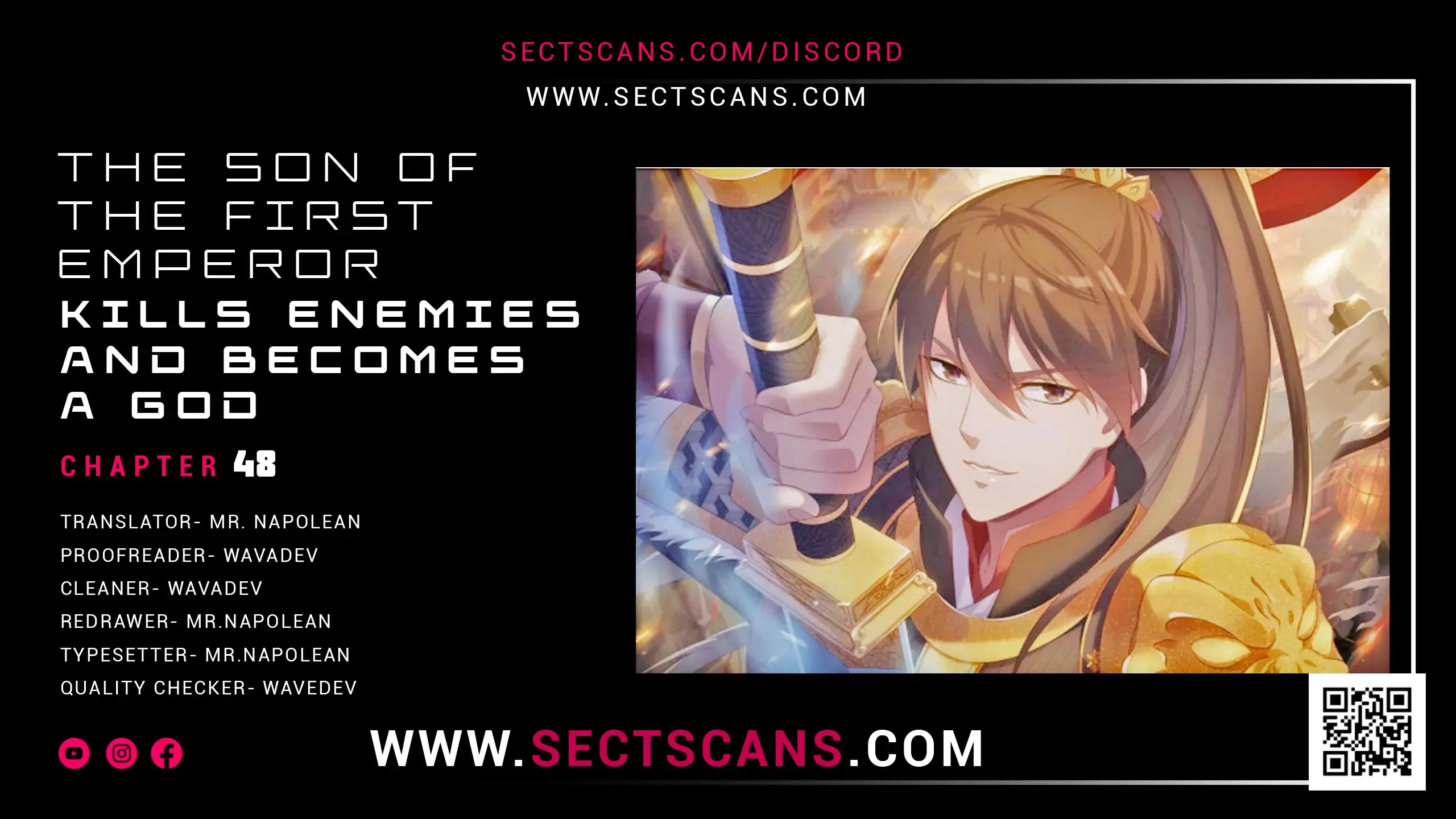 Read The Son of the First Emperor Kills Enemies and Becomes a God EN Manga Online