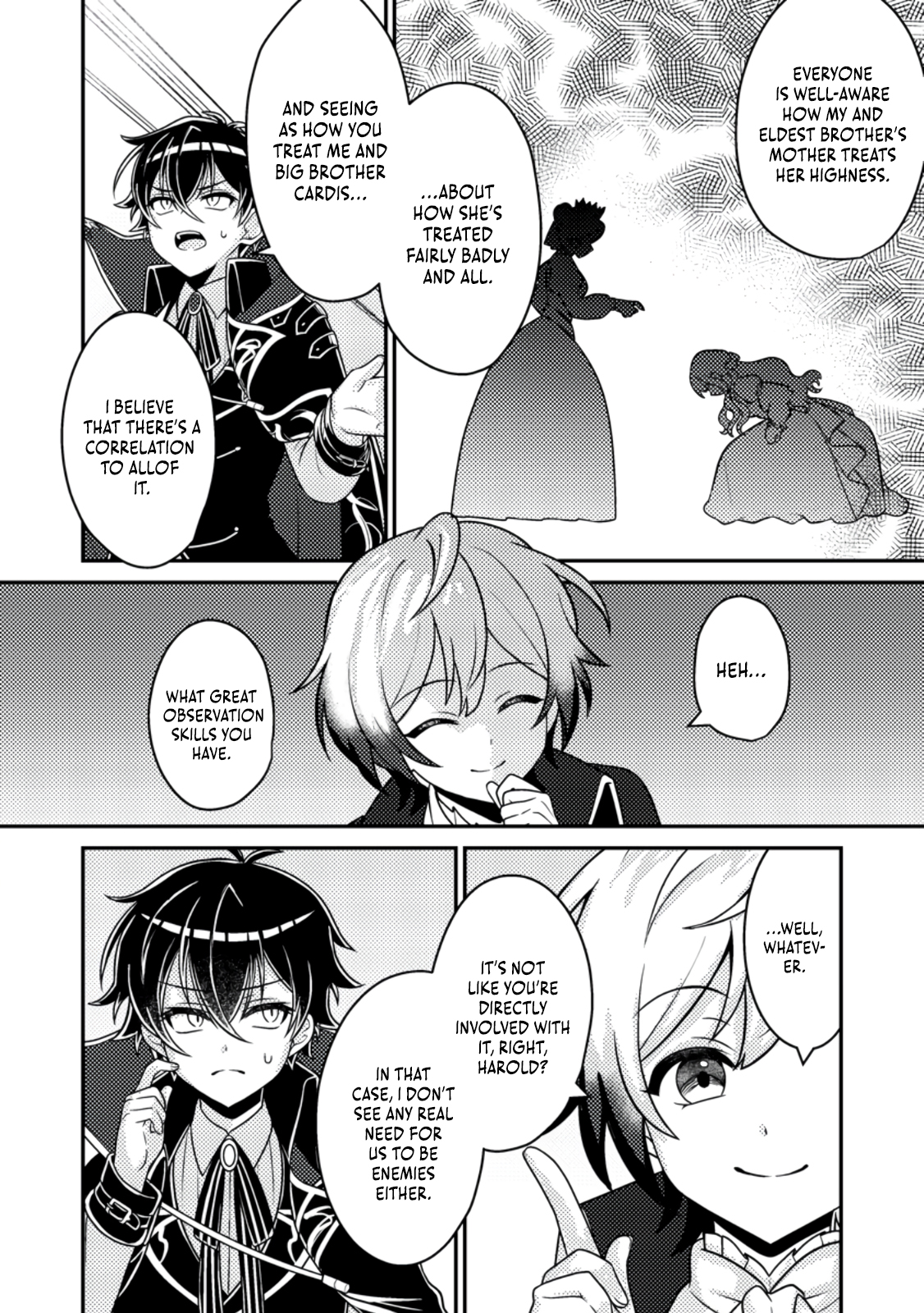 Read The Survival of an Incompetent Villainous Prince EN Manga Online