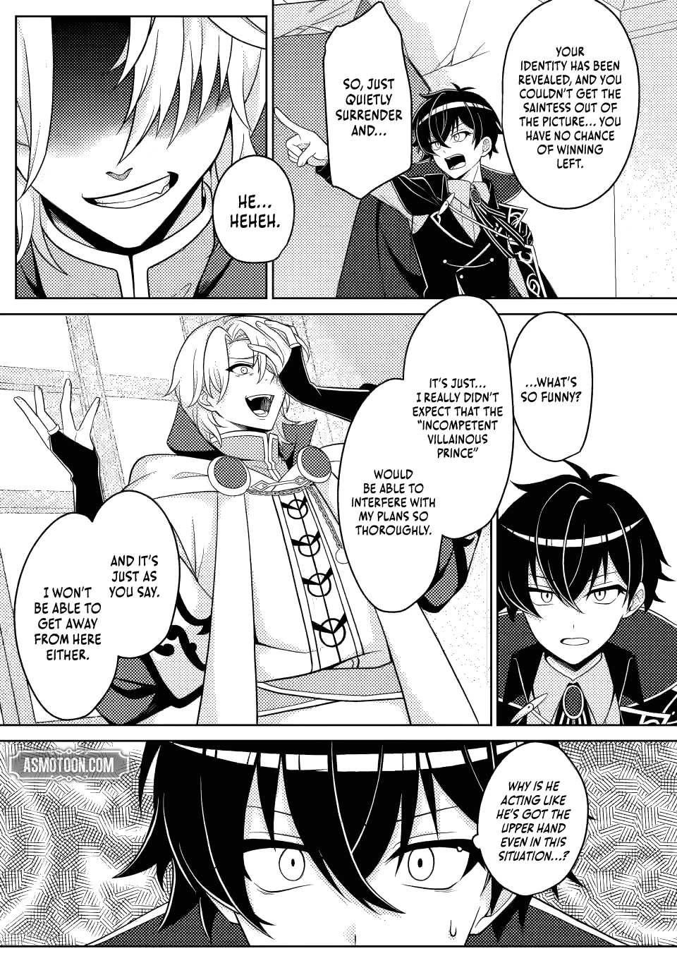 Read The Survival of an Incompetent Villainous Prince EN Manga Online