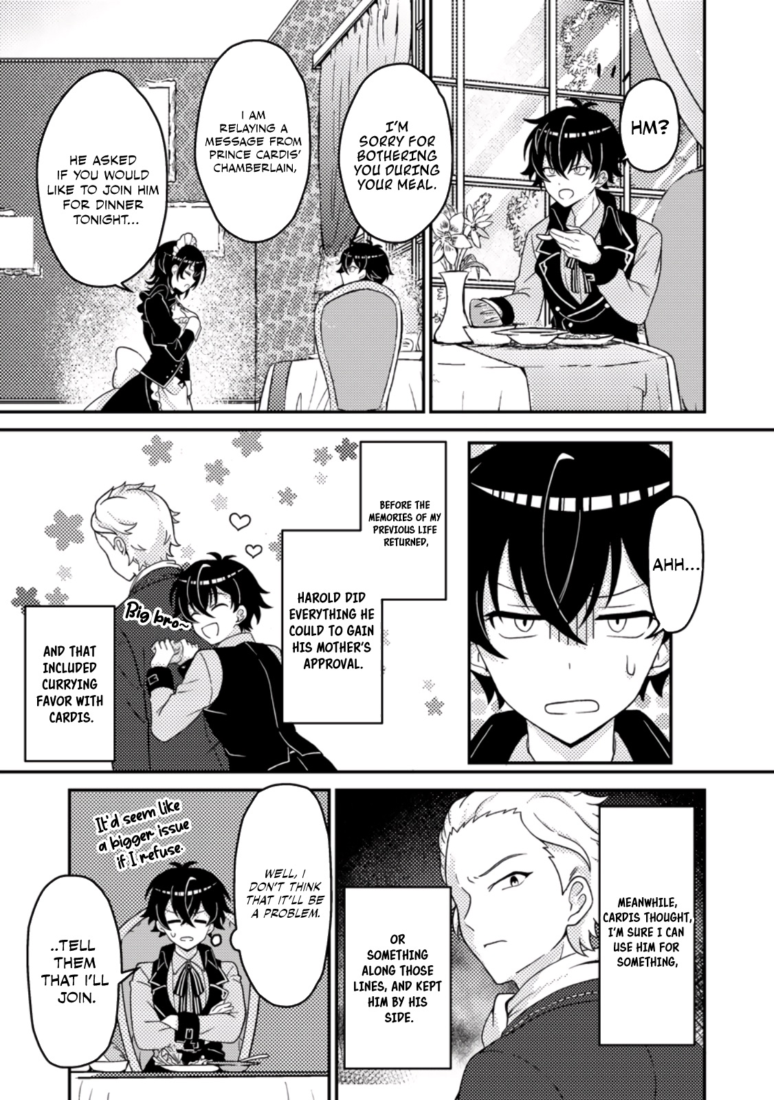Read The Survival of an Incompetent Villainous Prince EN Manga Online