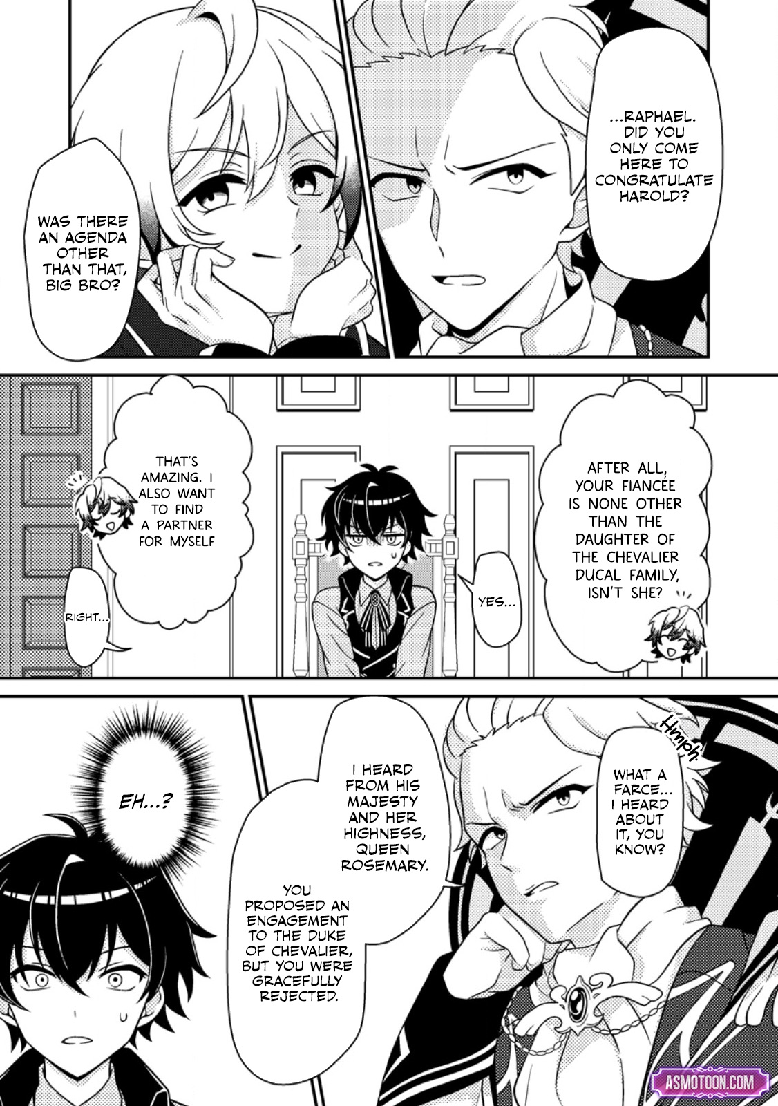 Read The Survival of an Incompetent Villainous Prince EN Manga Online