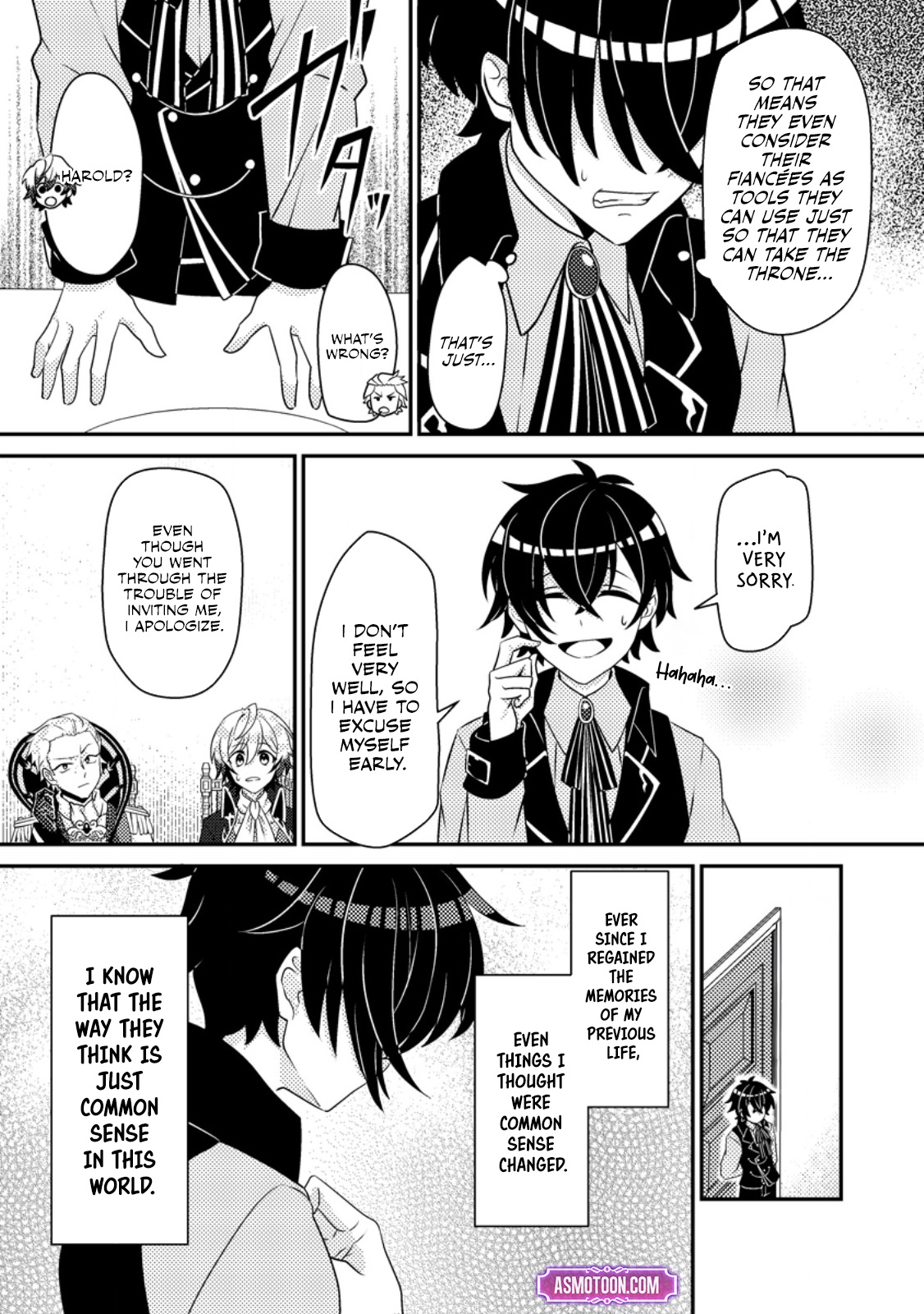 Read The Survival of an Incompetent Villainous Prince EN Manga Online