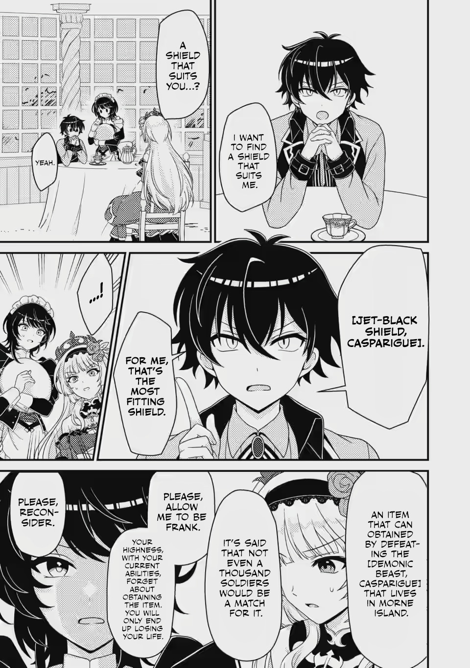Read The Survival of an Incompetent Villainous Prince EN Manga Online