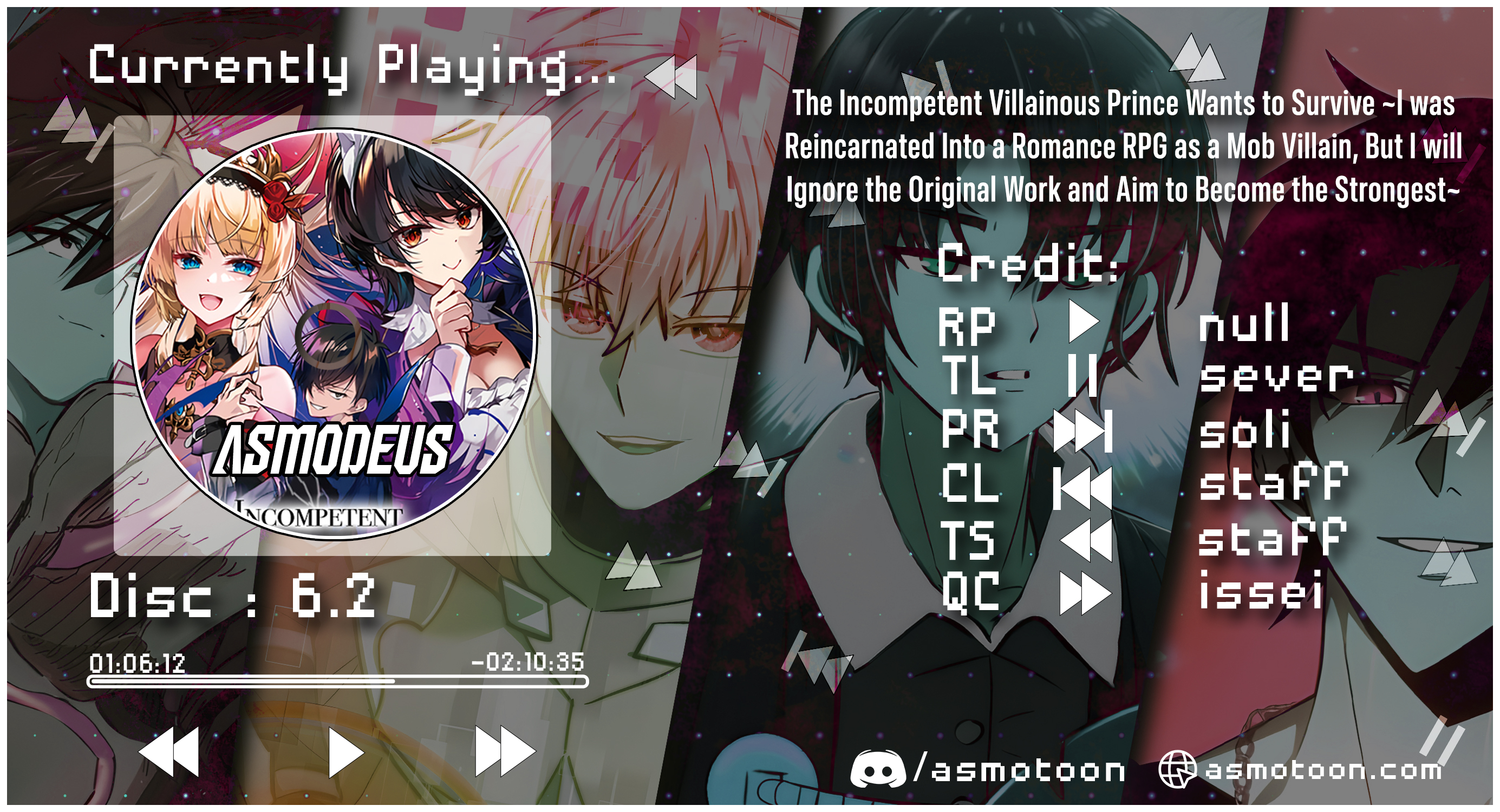 Read The Survival of an Incompetent Villainous Prince EN Manga Online