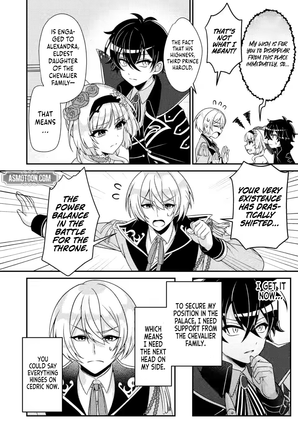 Read The Survival of an Incompetent Villainous Prince EN Manga Online