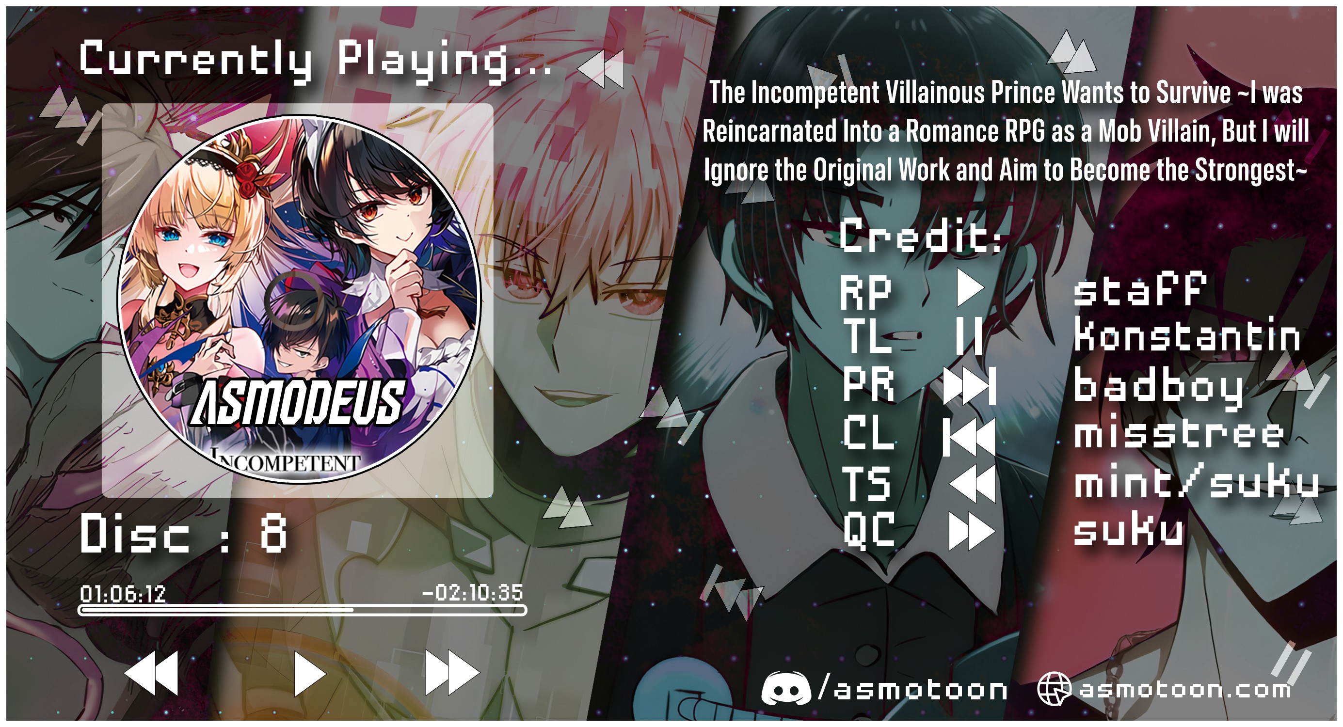 Read The Survival of an Incompetent Villainous Prince EN Manga Online