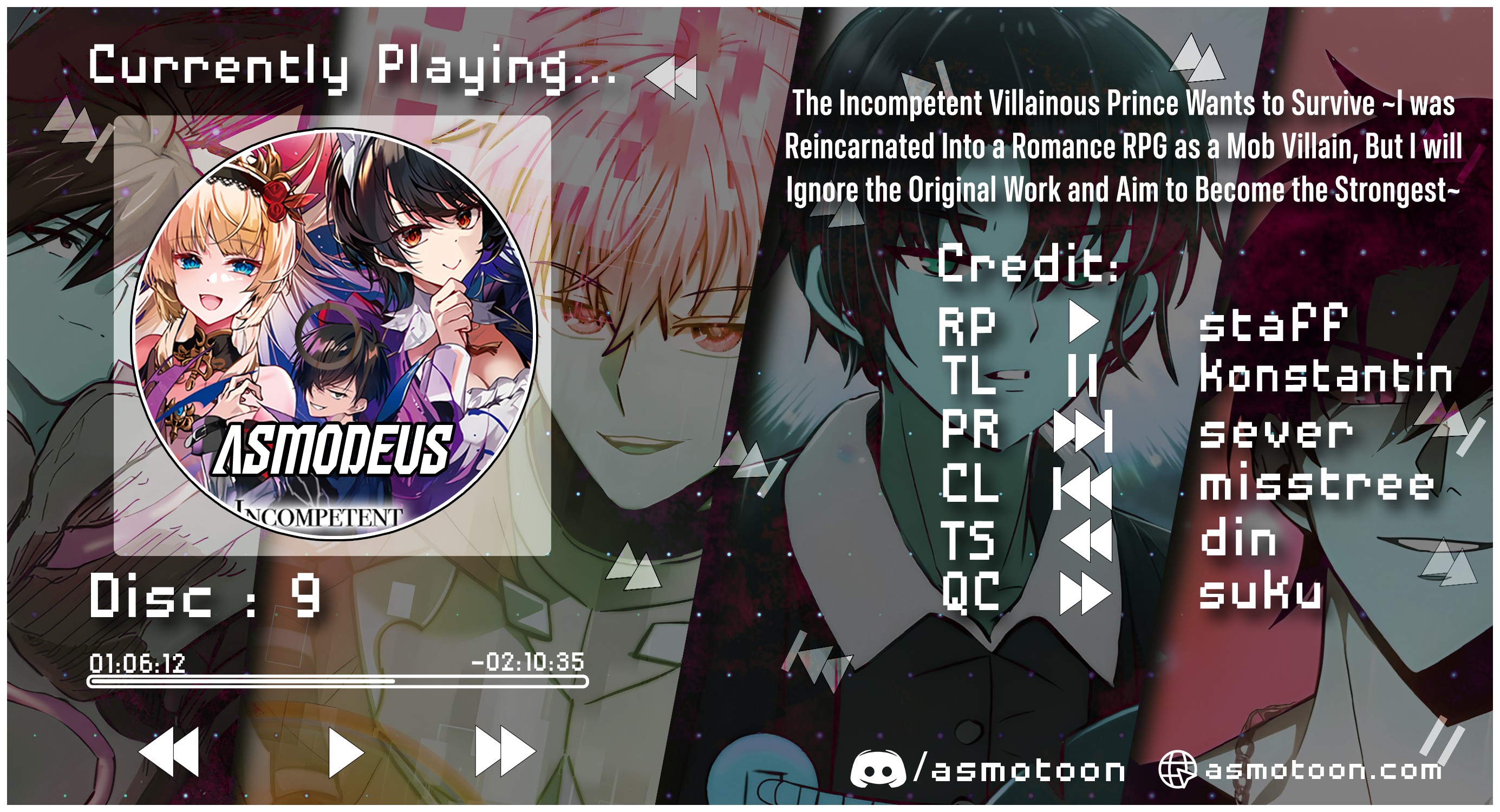Read The Survival of an Incompetent Villainous Prince EN Manga Online