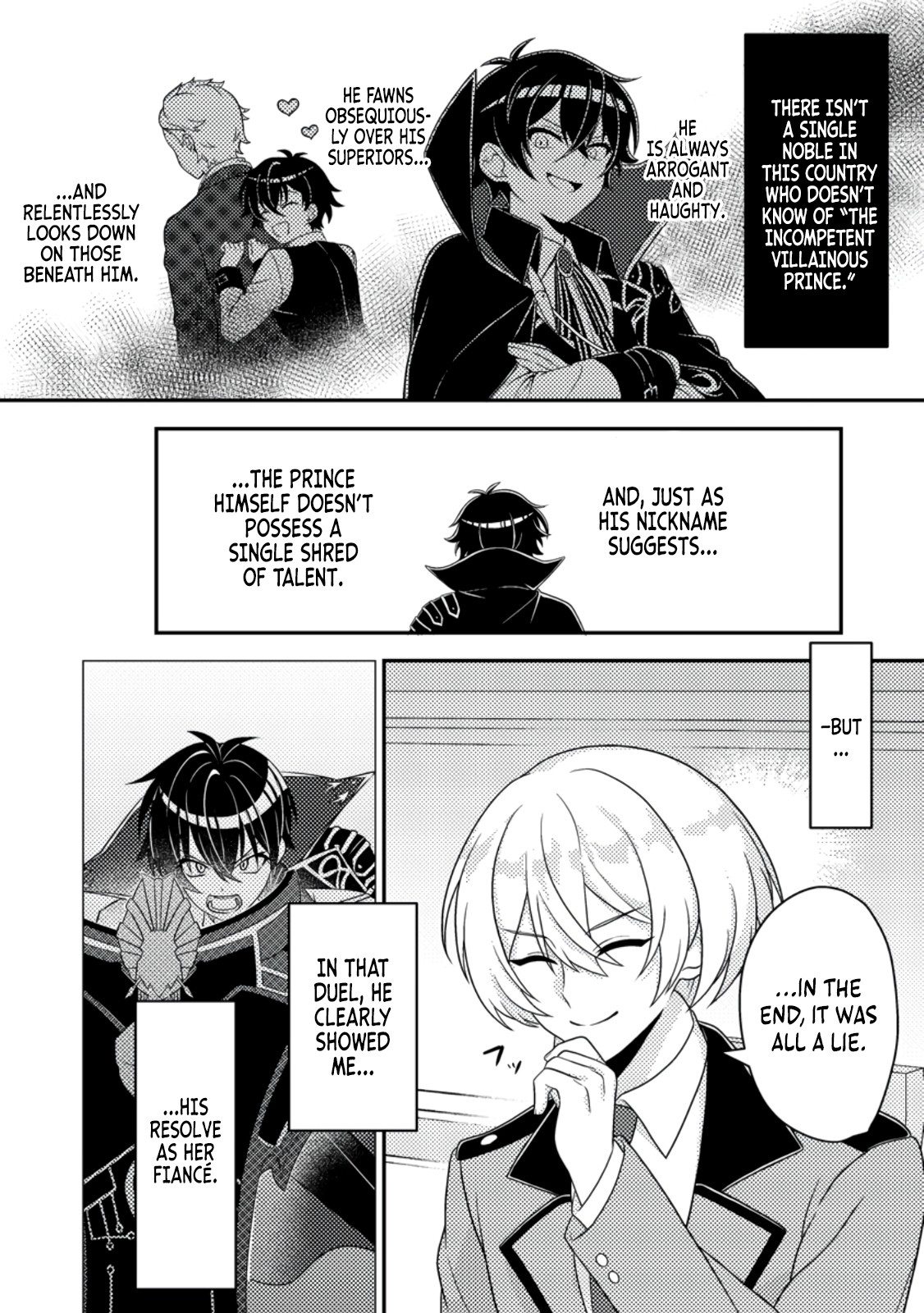 Read The Survival of an Incompetent Villainous Prince EN Manga Online