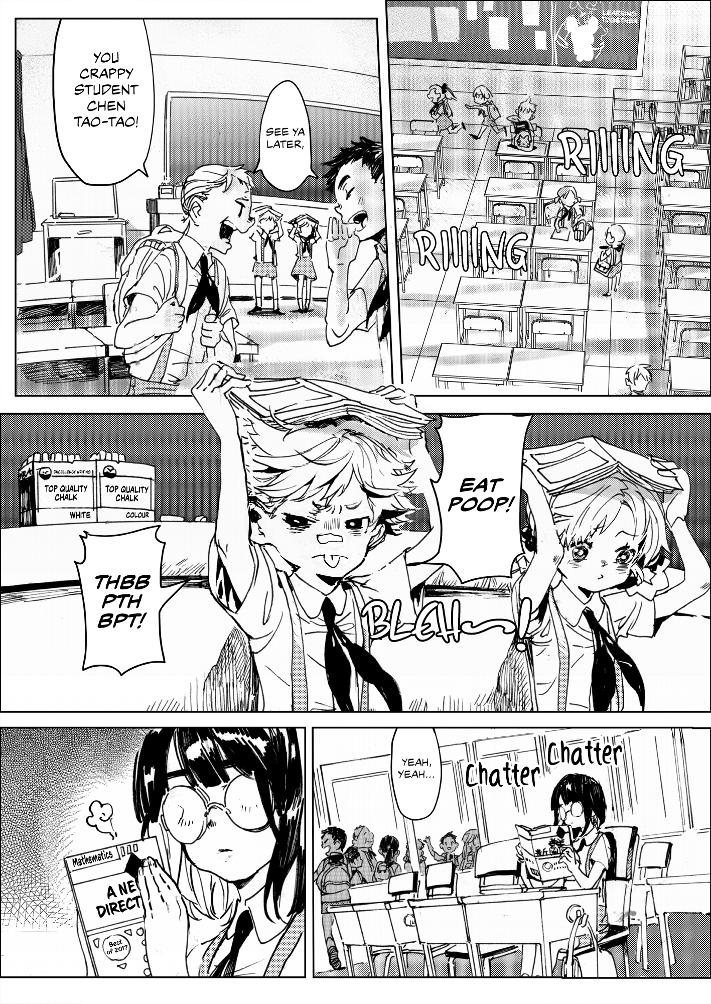 Read Thumbman and Mental Health Bunny EN Manga Online