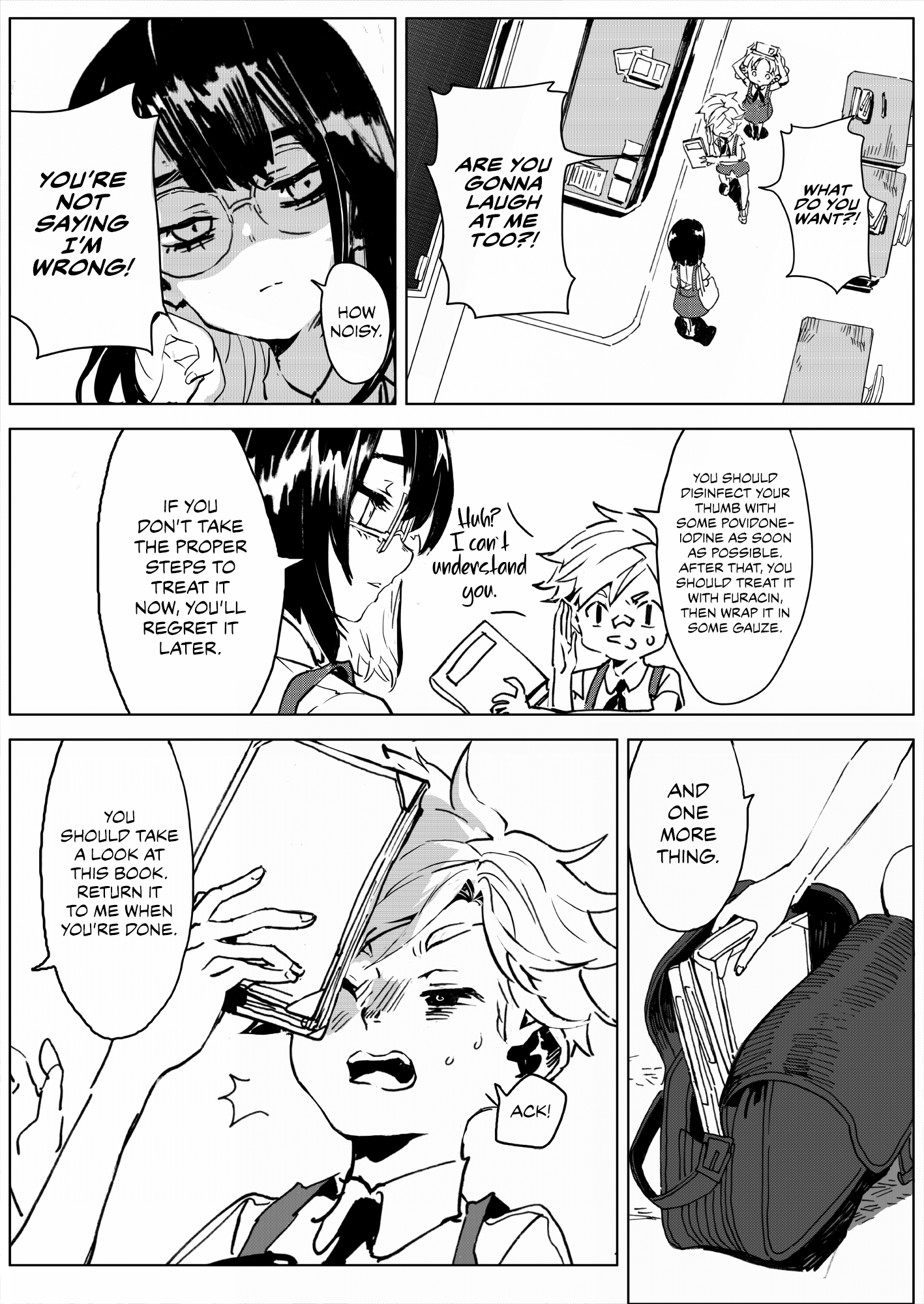 Read Thumbman and Mental Health Bunny EN Manga Online