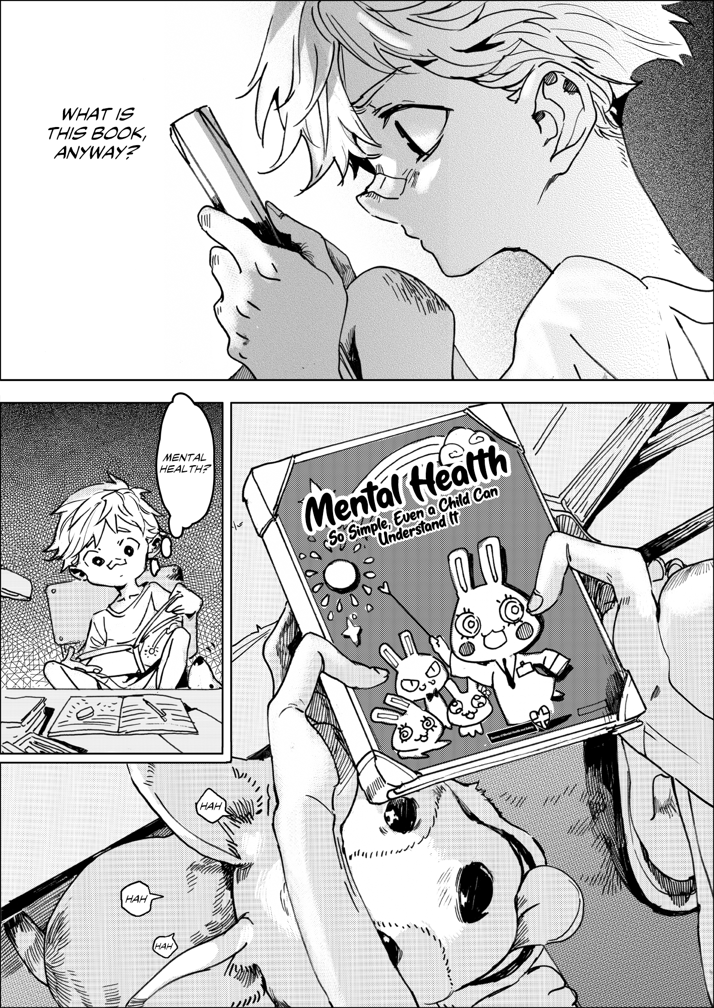 Read Thumbman and Mental Health Bunny EN Manga Online