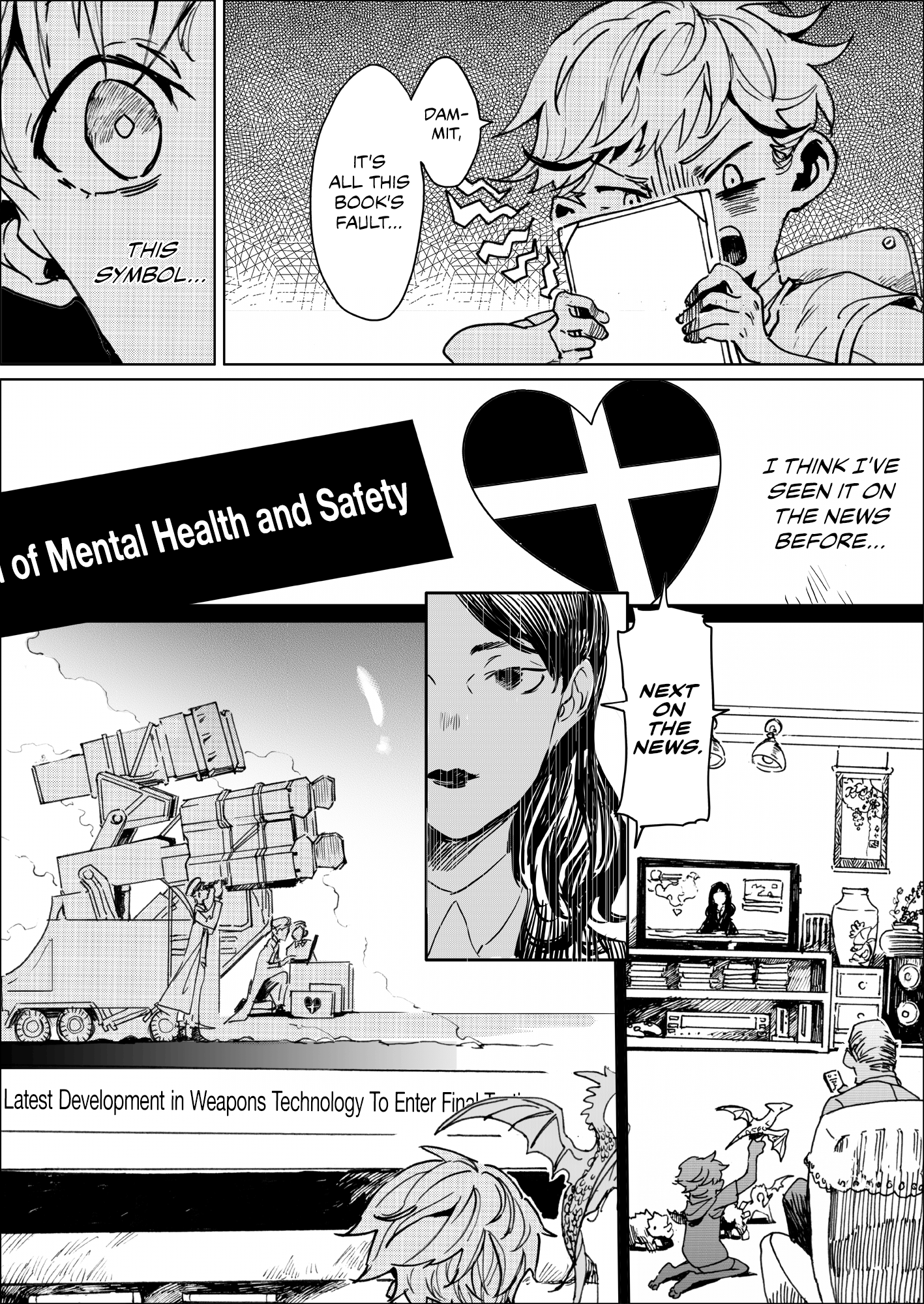 Read Thumbman and Mental Health Bunny EN Manga Online