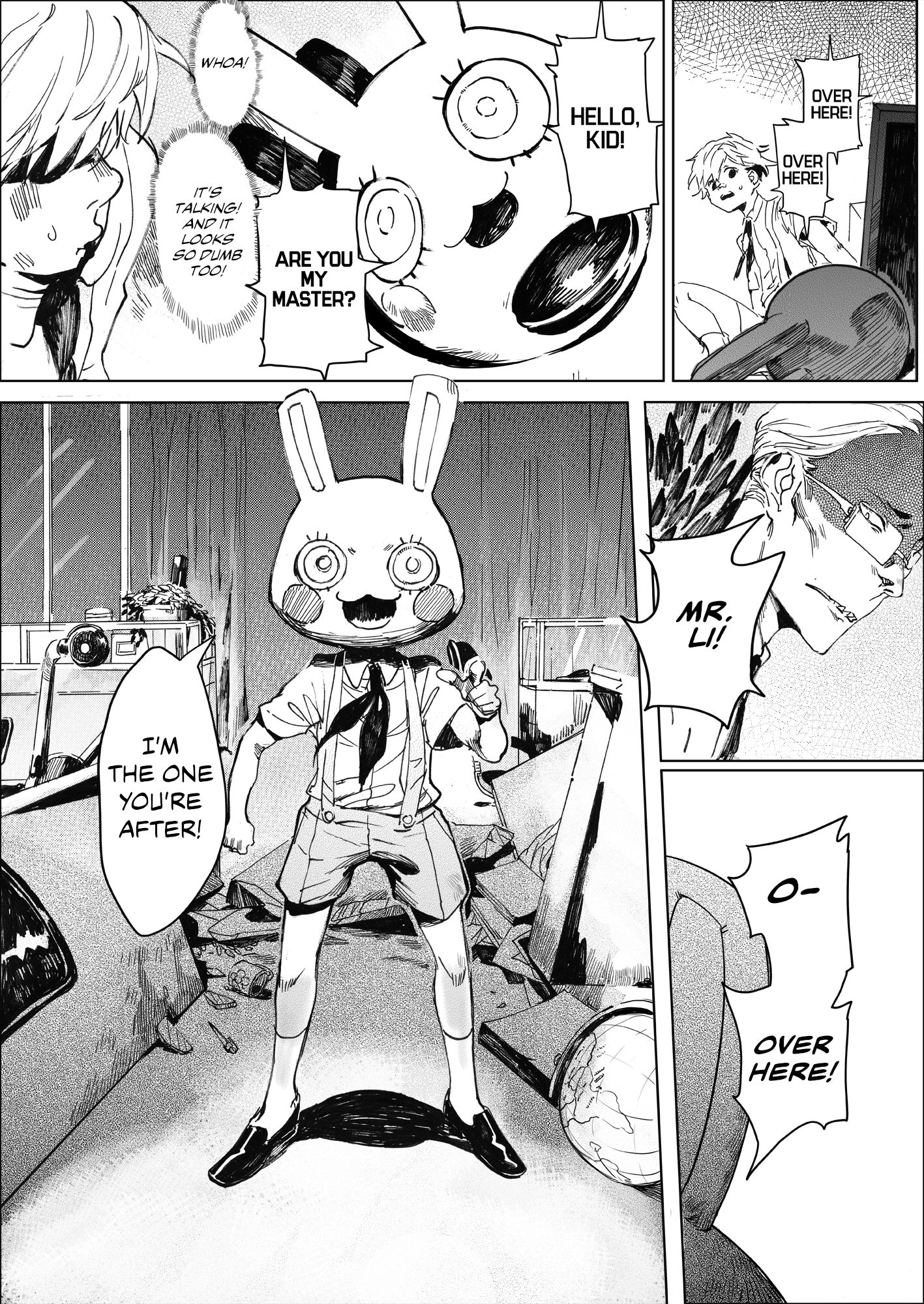 Read Thumbman and Mental Health Bunny EN Manga Online
