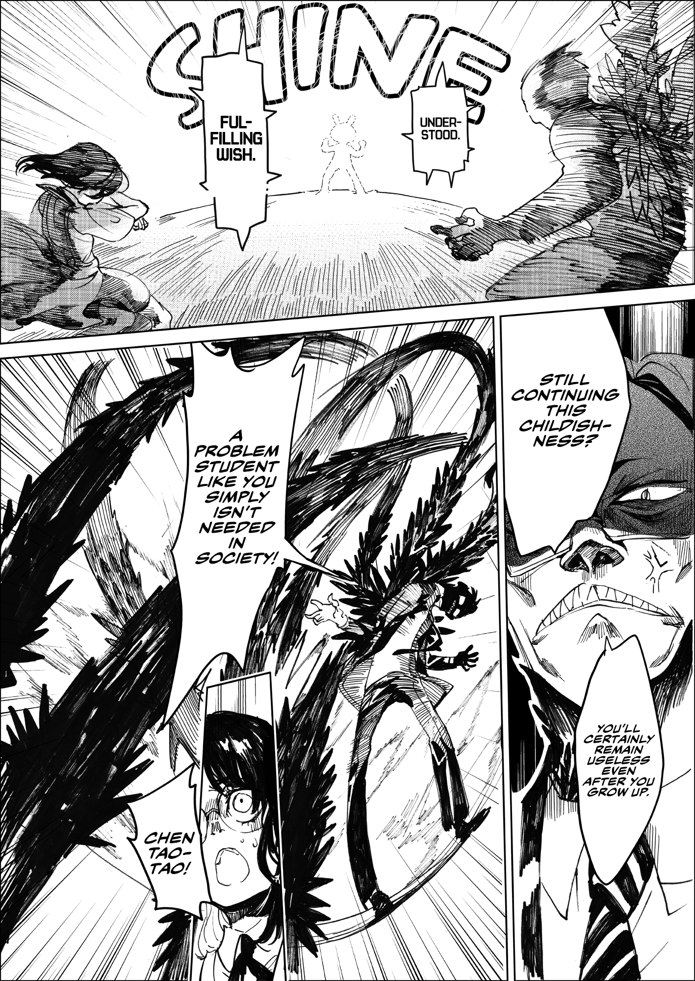 Read Thumbman and Mental Health Bunny EN Manga Online