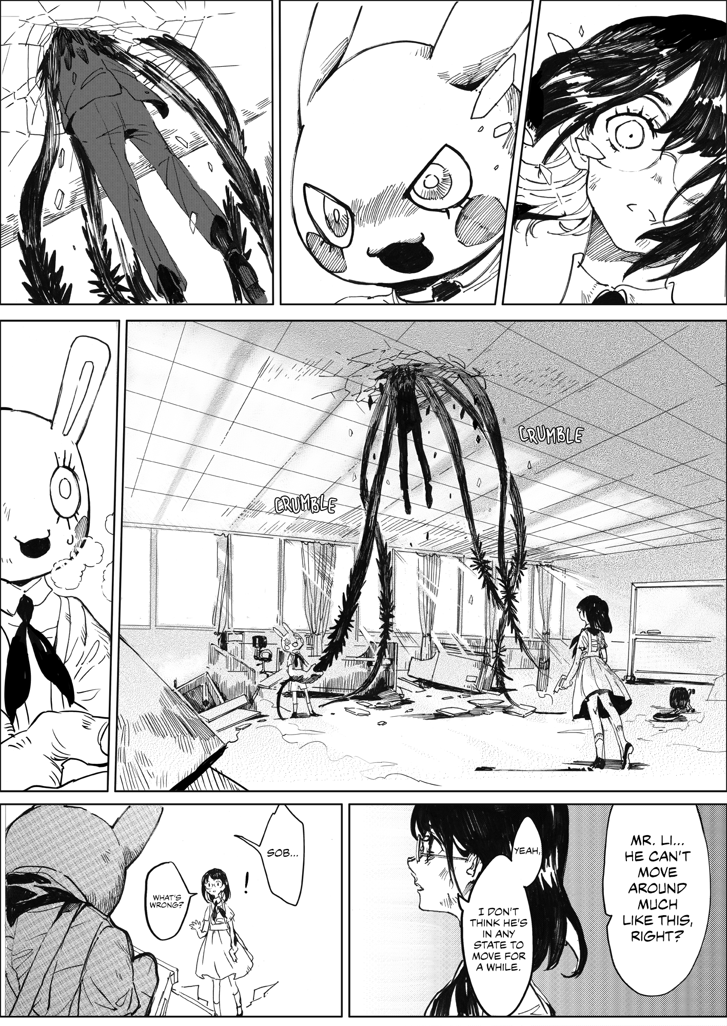 Read Thumbman and Mental Health Bunny EN Manga Online