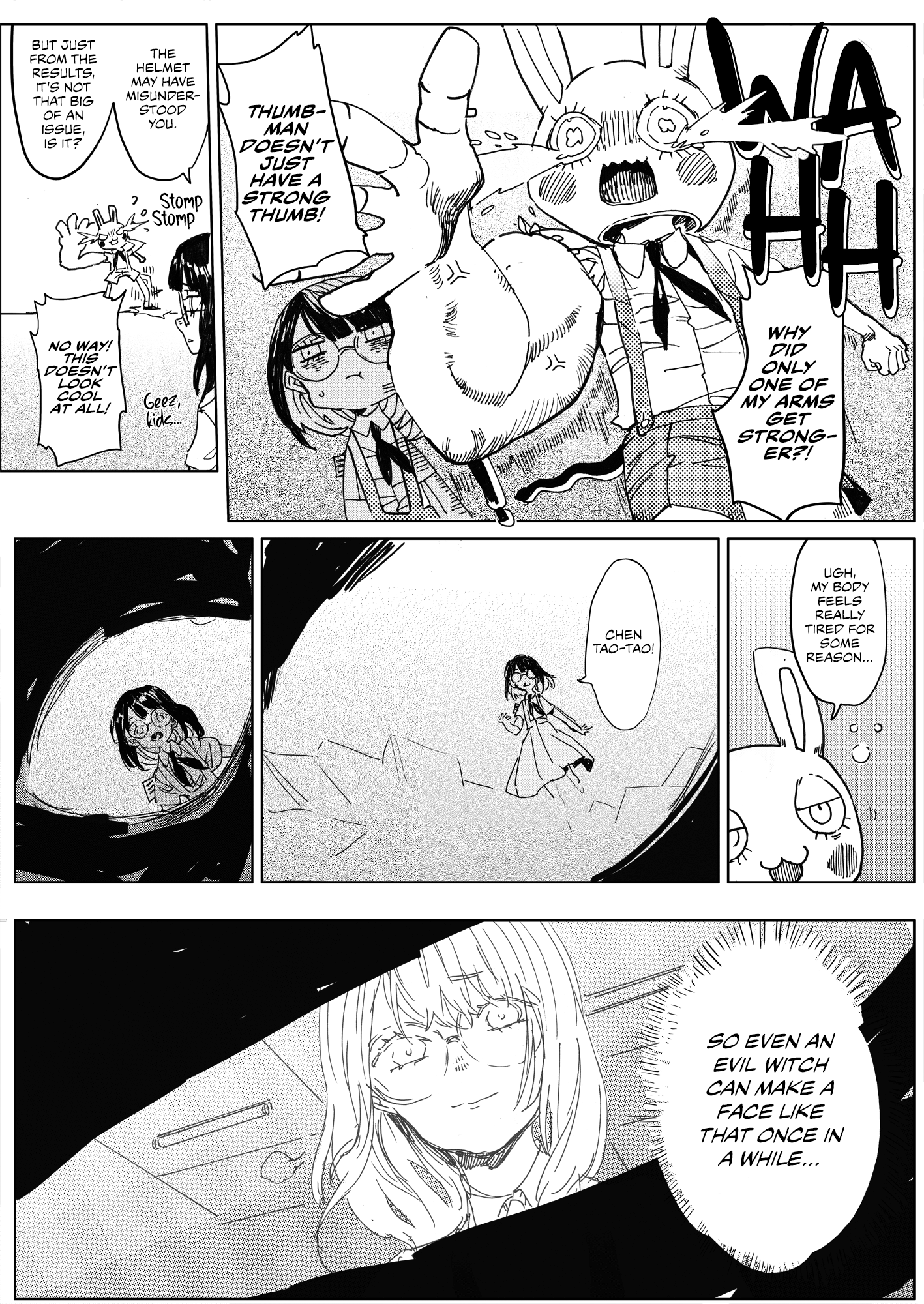 Read Thumbman and Mental Health Bunny EN Manga Online