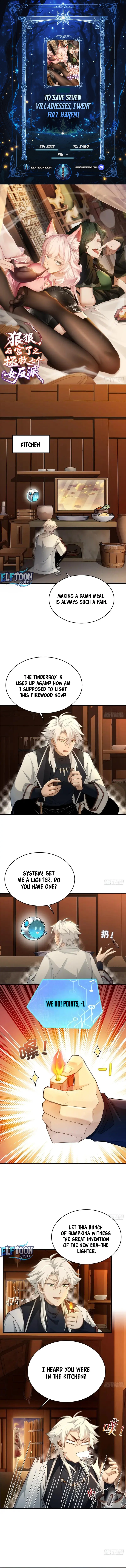 Read To Save Seven Villainesses, I Went Full Harem! EN Manga Online
