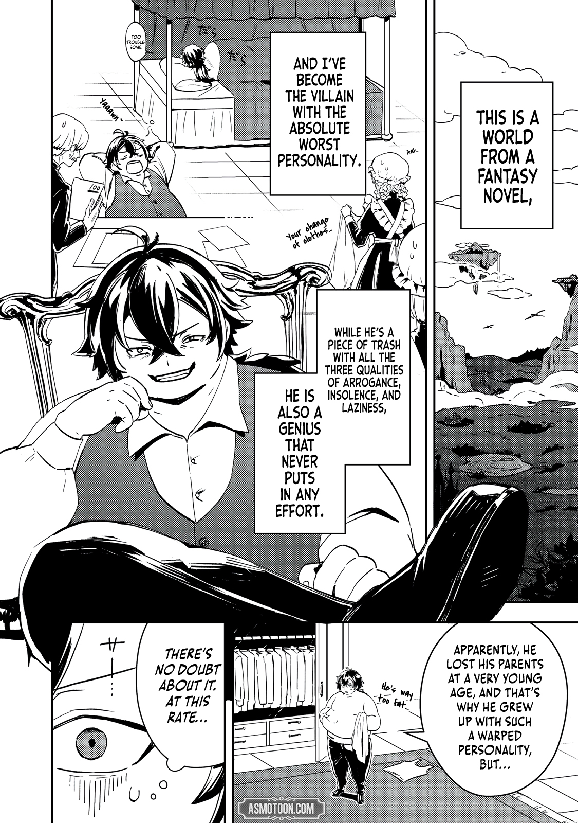 Read When I, The Lazy Villainous Noble, Got Married With The Villainous Young Lady Who Had Her Engagement Broken Off, We Became The Most Fearsome Couple EN Manga Online