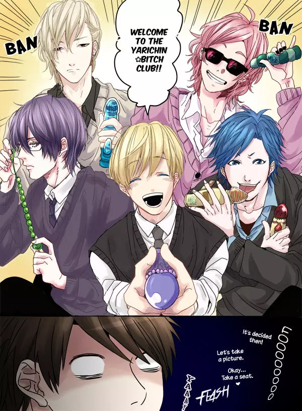 Read Yarichin☆Bitch-bu EN Manga Online