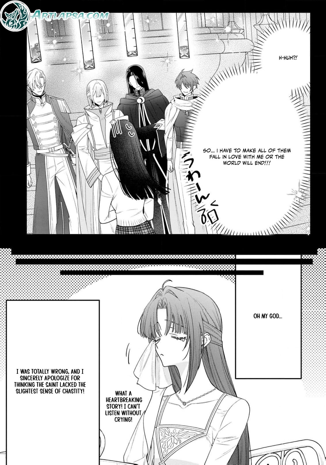 Read the knight who failed to win the saintess’s love poured all his feelings into me EN Manga Online