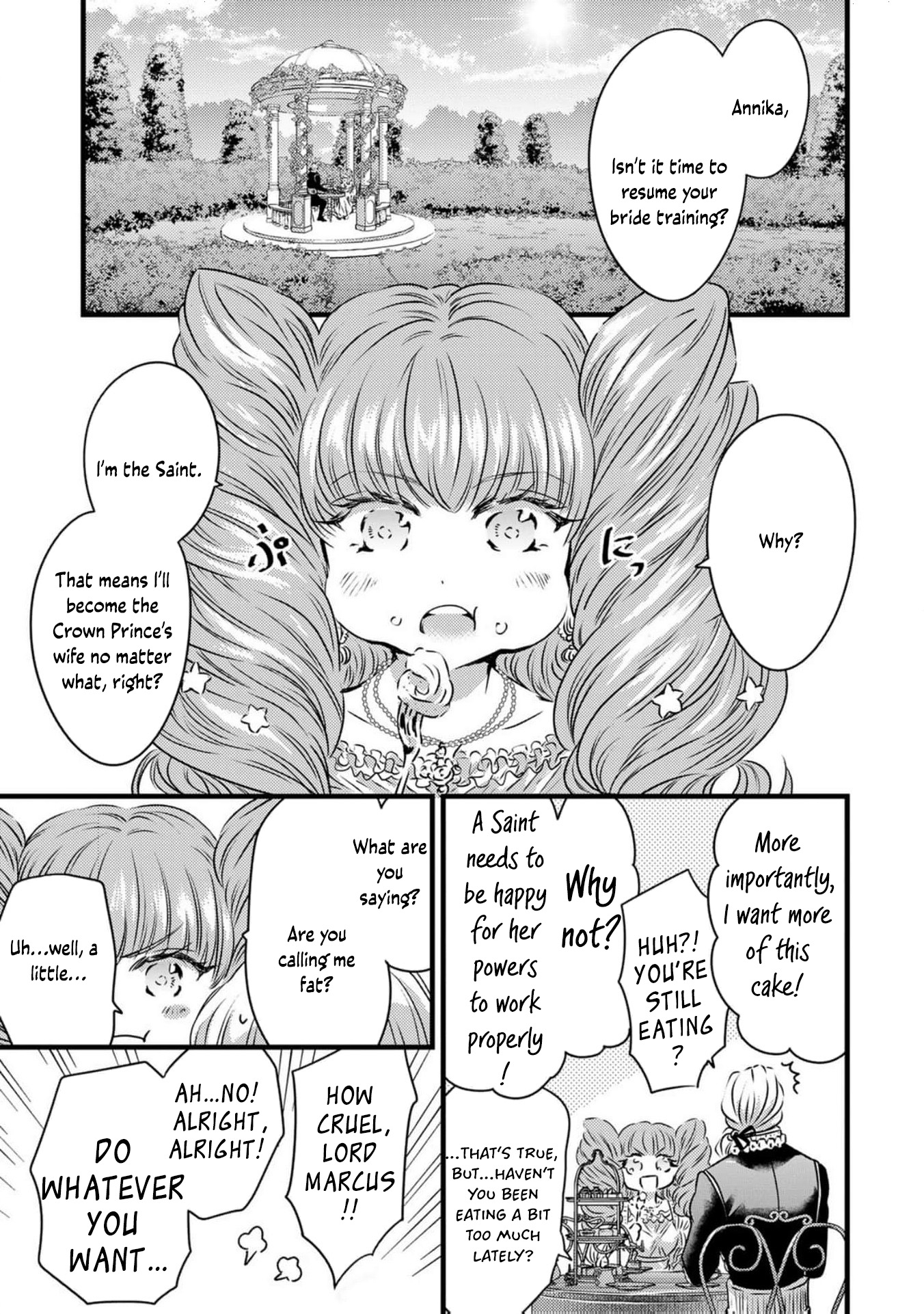 Read the saint happy in her exile EN Manga Online