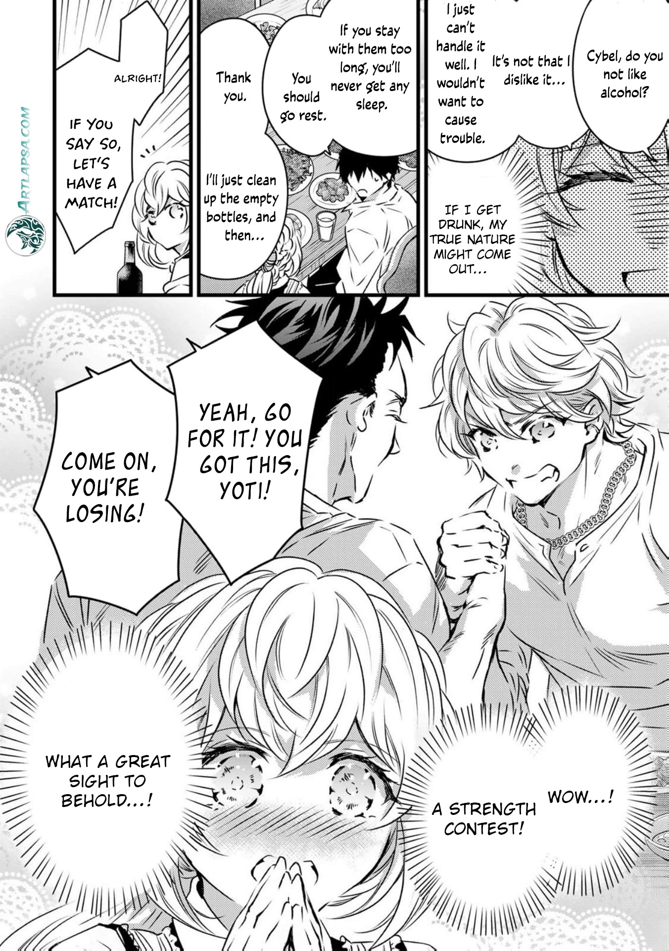 Read the saint happy in her exile EN Manga Online