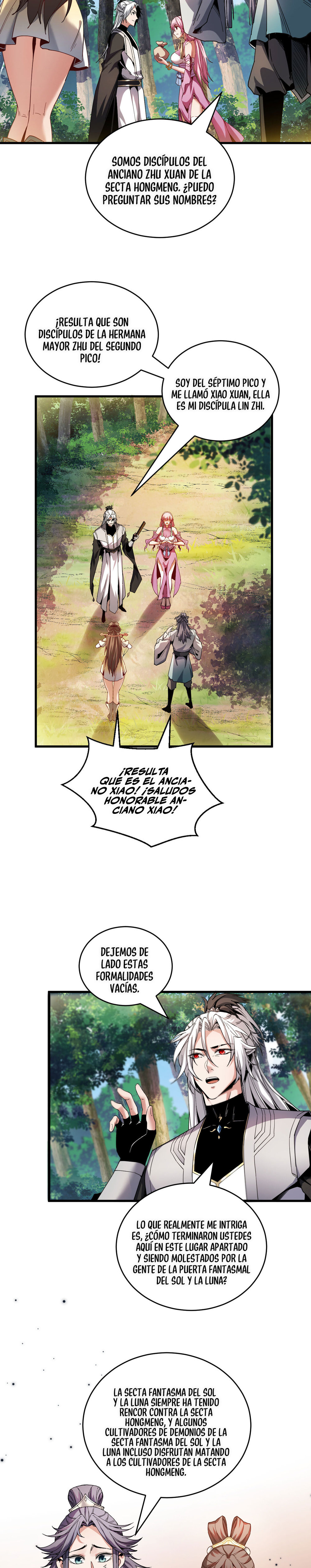 Read ¡Mientras mis discípulos se matan entrenando, yo me relajo! ES Manga Online