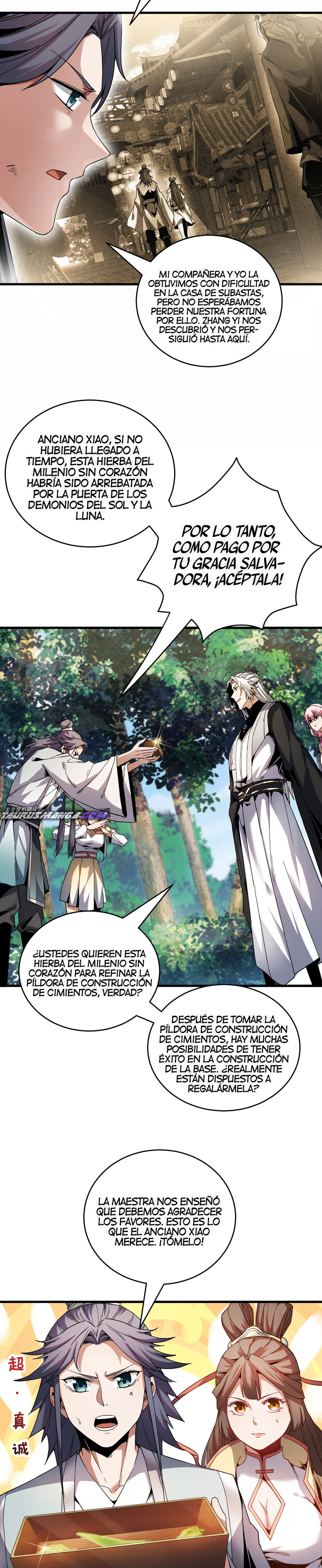 Read ¡Mientras mis discípulos se matan entrenando, yo me relajo! ES Manga Online