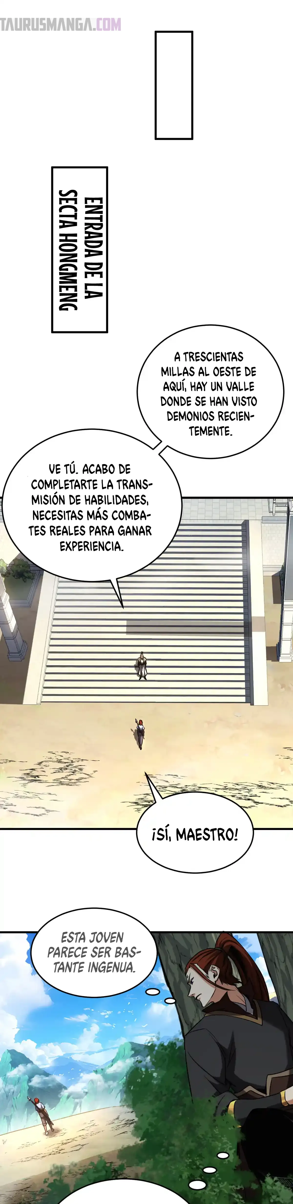 Read ¡Mientras mis discípulos se matan entrenando, yo me relajo! ES Manga Online