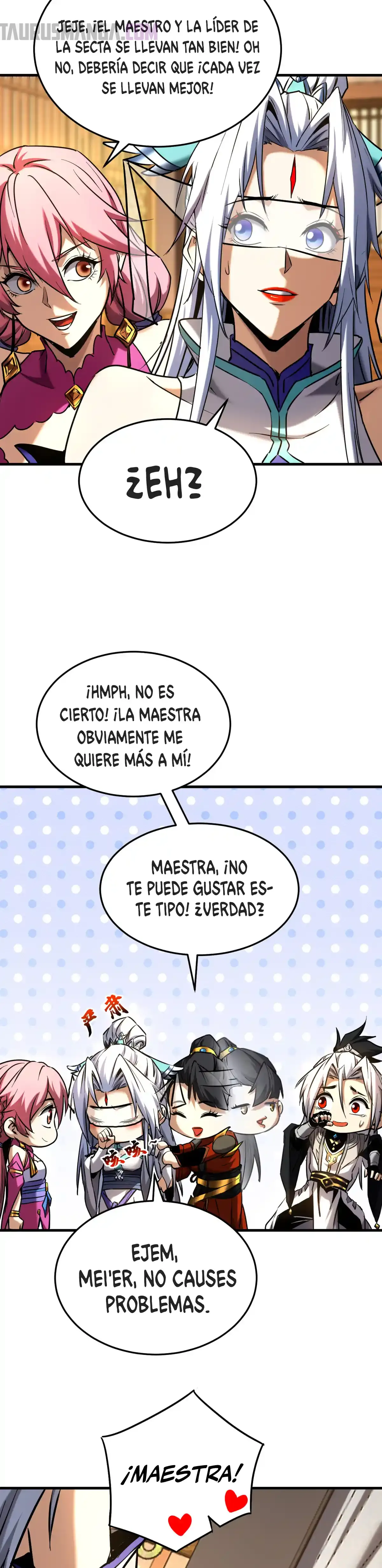 Read ¡Mientras mis discípulos se matan entrenando, yo me relajo! ES Manga Online