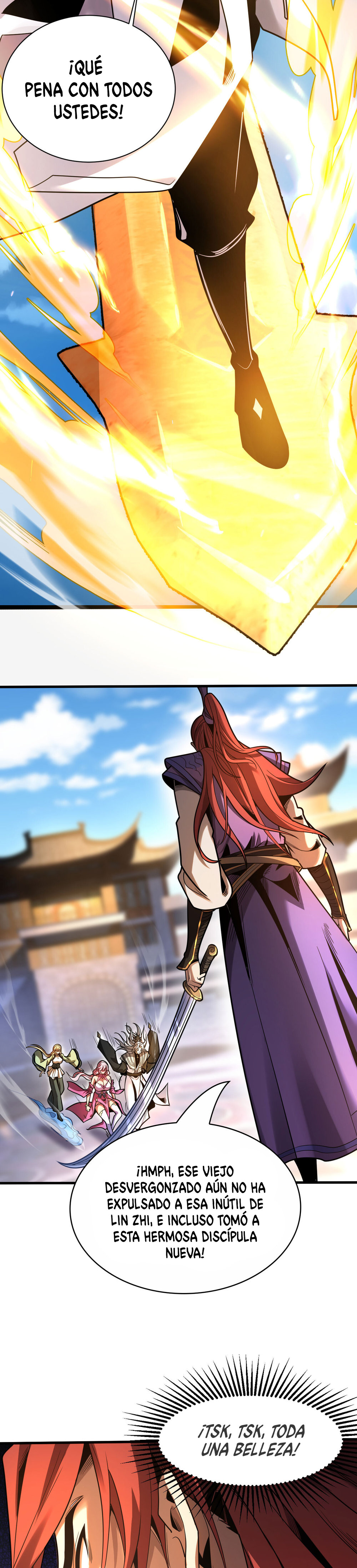 Read ¡Mientras mis discípulos se matan entrenando, yo me relajo! ES Manga Online