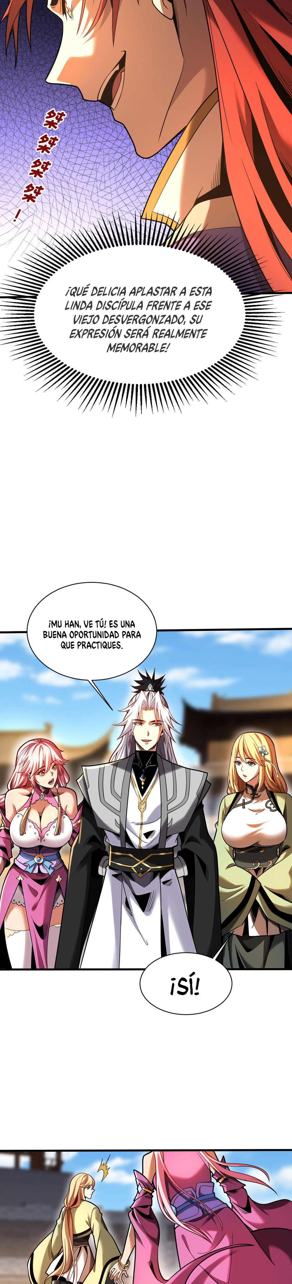 Read ¡Mientras mis discípulos se matan entrenando, yo me relajo! ES Manga Online