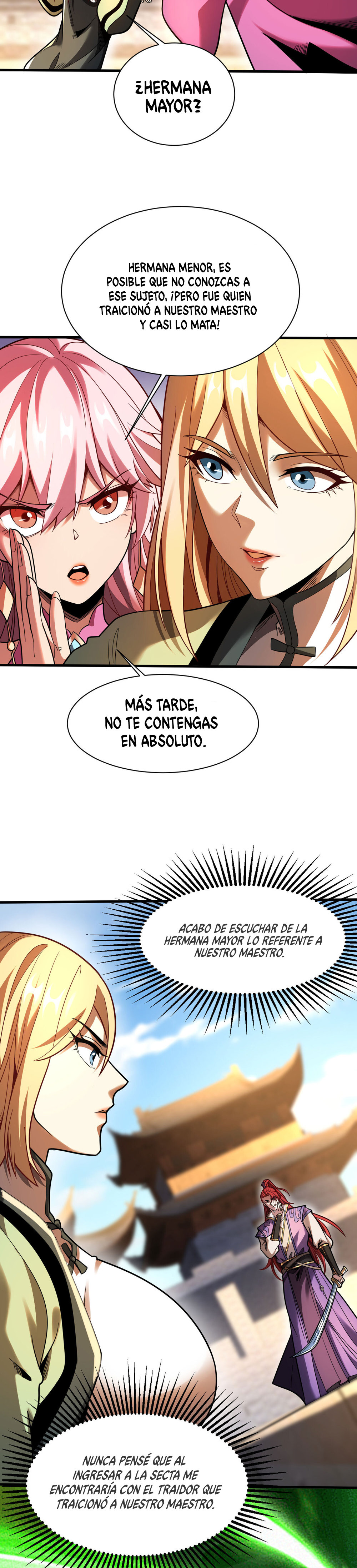 Read ¡Mientras mis discípulos se matan entrenando, yo me relajo! ES Manga Online