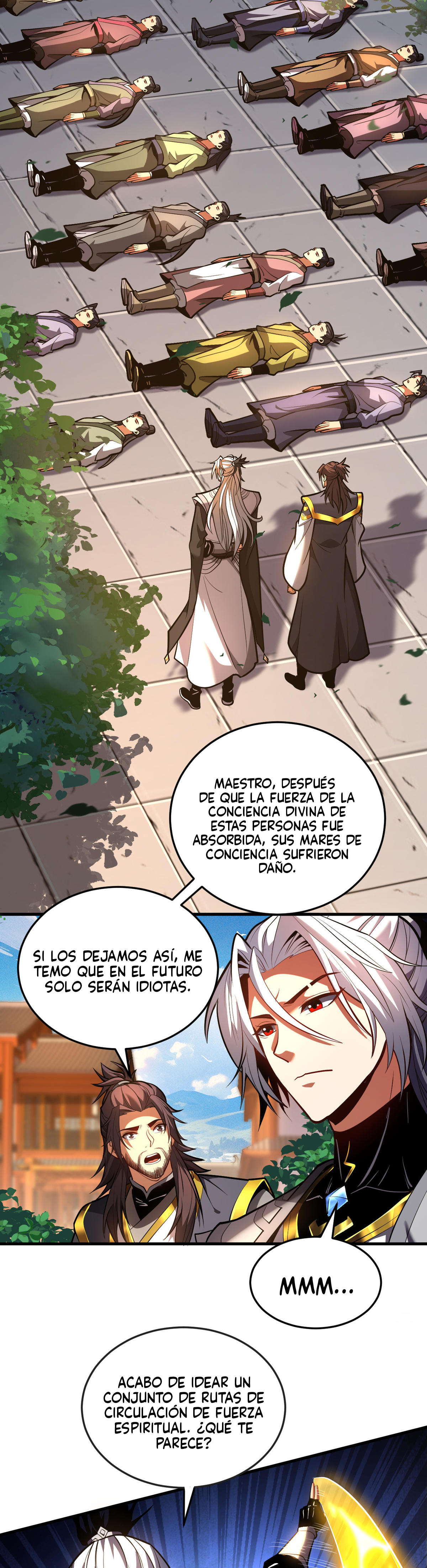 Read ¡Mientras mis discípulos se matan entrenando, yo me relajo! ES Manga Online